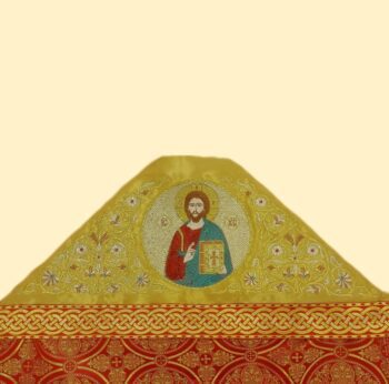 Оплечье вышитое "Мозаика" с иконой "Спас Вседержитель" 