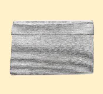 Шнур индийский серебряный D1033 
