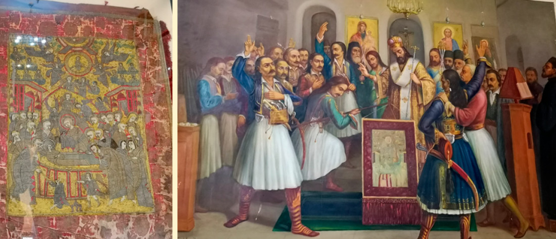 Antique icon and painting